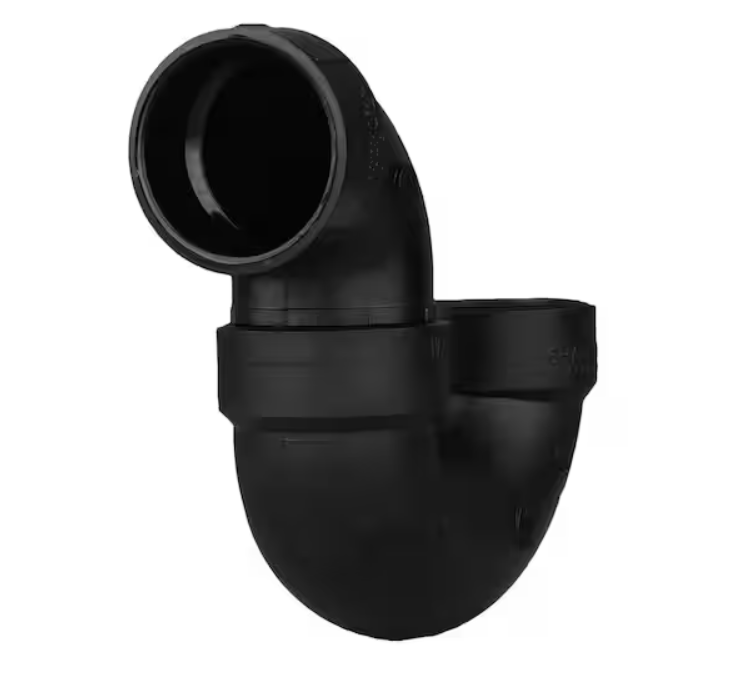 3" ABS P-Trap w/Solvent Weld Joint– Magnum Plumbing Wholesale | UPC certified fitting for ABS/DWV plumbing systems