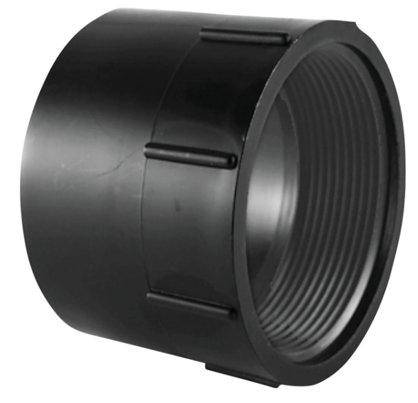 ABS DVW Female Adapter 1 1/2" 2" 3" 4"