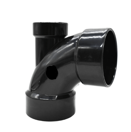 3x3x2 ABS DWV 90° Elbow with Low Heel Inlet – Magnum Plumbing Wholesale | UPC certified fitting for ABS/DWV plumbing systems