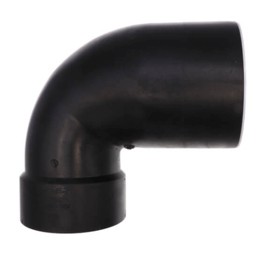 4x3 ABS 90° Street Closet Elbow- Magnum Plumbing Wholesale | UPC certified fitting for ABS/DWV plumbing systems