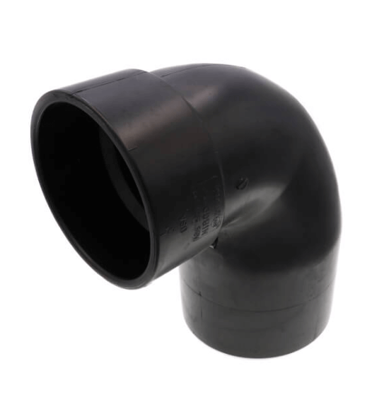 4x3 ABS 90° Street Closet Elbow- Magnum Plumbing Wholesale | UPC certified fitting for ABS/DWV plumbing systems