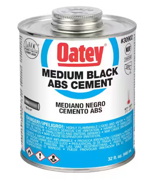 ABS Medium-Bodied Black Cement