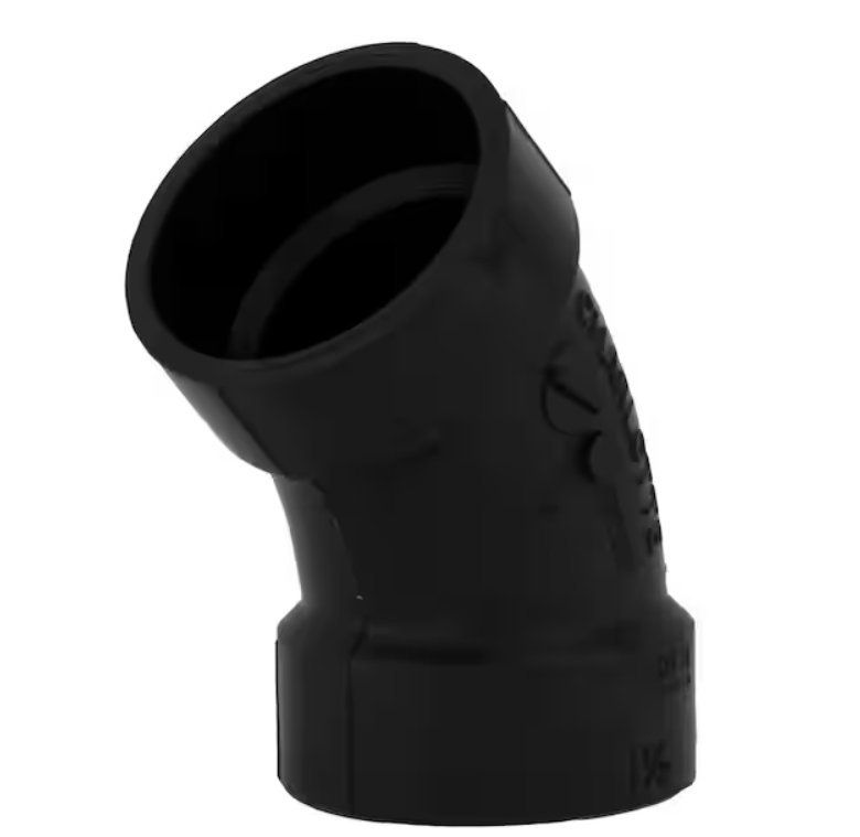 2"ABS DWV 45° Elbow – Magnum Plumbing Wholesale | UPC certified fitting for ABS/DWV plumbing systems