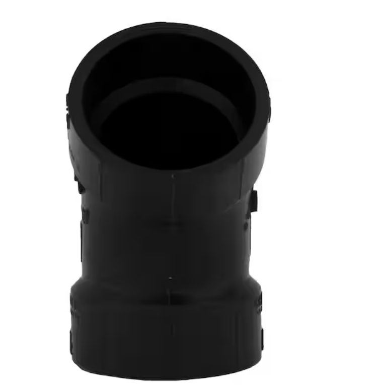 3"ABS DWV 45° Elbow – Magnum Plumbing Wholesale | UPC certified fitting for ABS/DWV plumbing systems