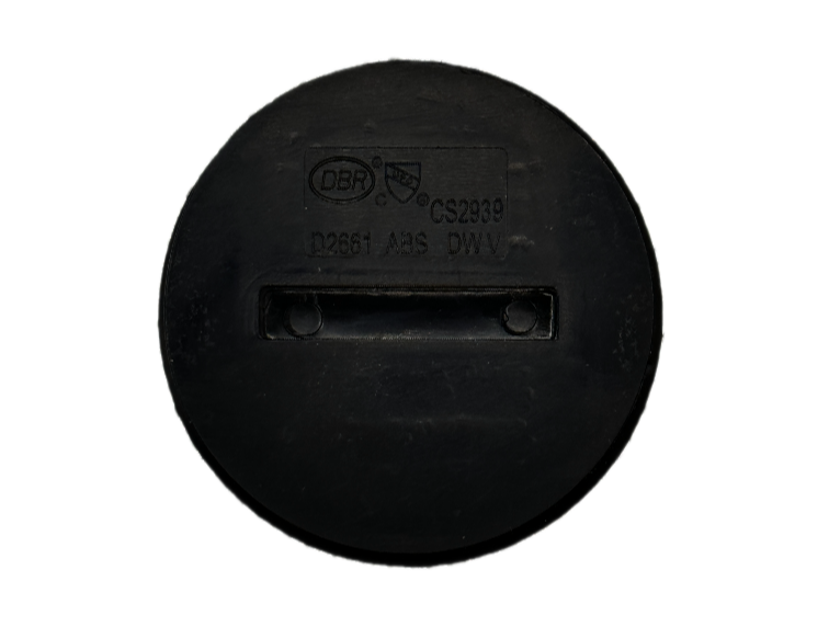 ABS DWV COUNTERSUNK PLUG 1 1/2" 2" 3" 4"