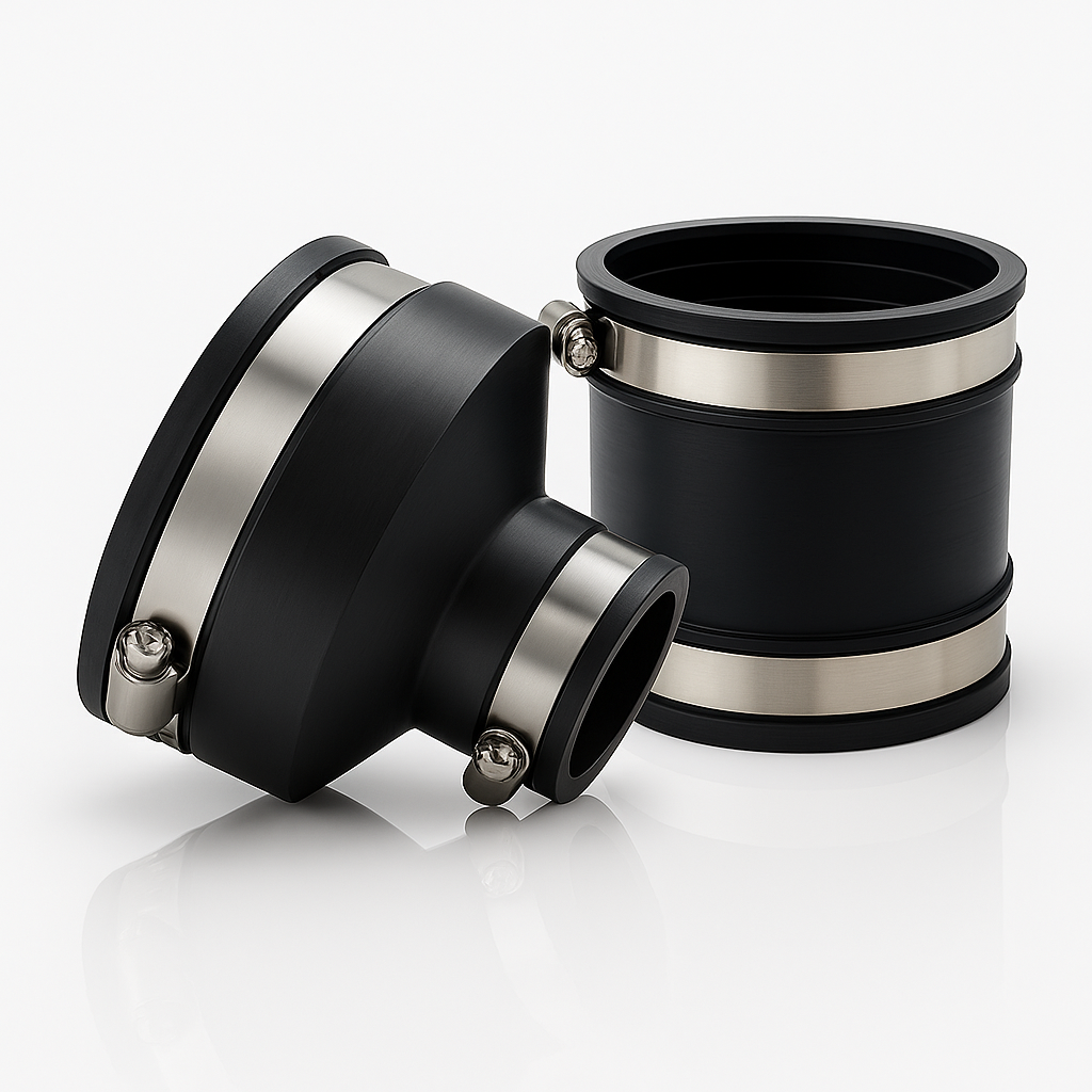 Flexible Coupling – Magnum Plumbing Wholesale | UPC certified fitting for ABS/DWV plumbing