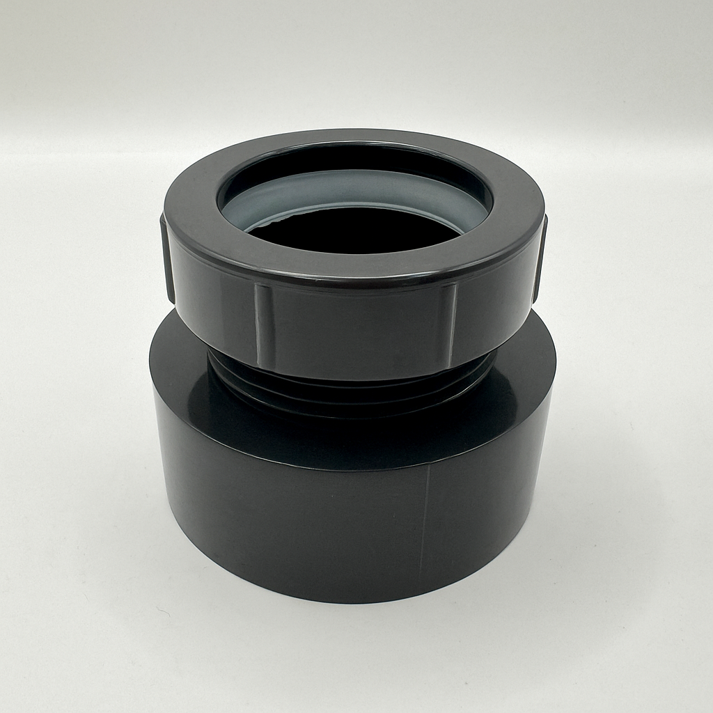 ABS DWV Female Trap Adapter with Washer & P-Nut | 1-1/2