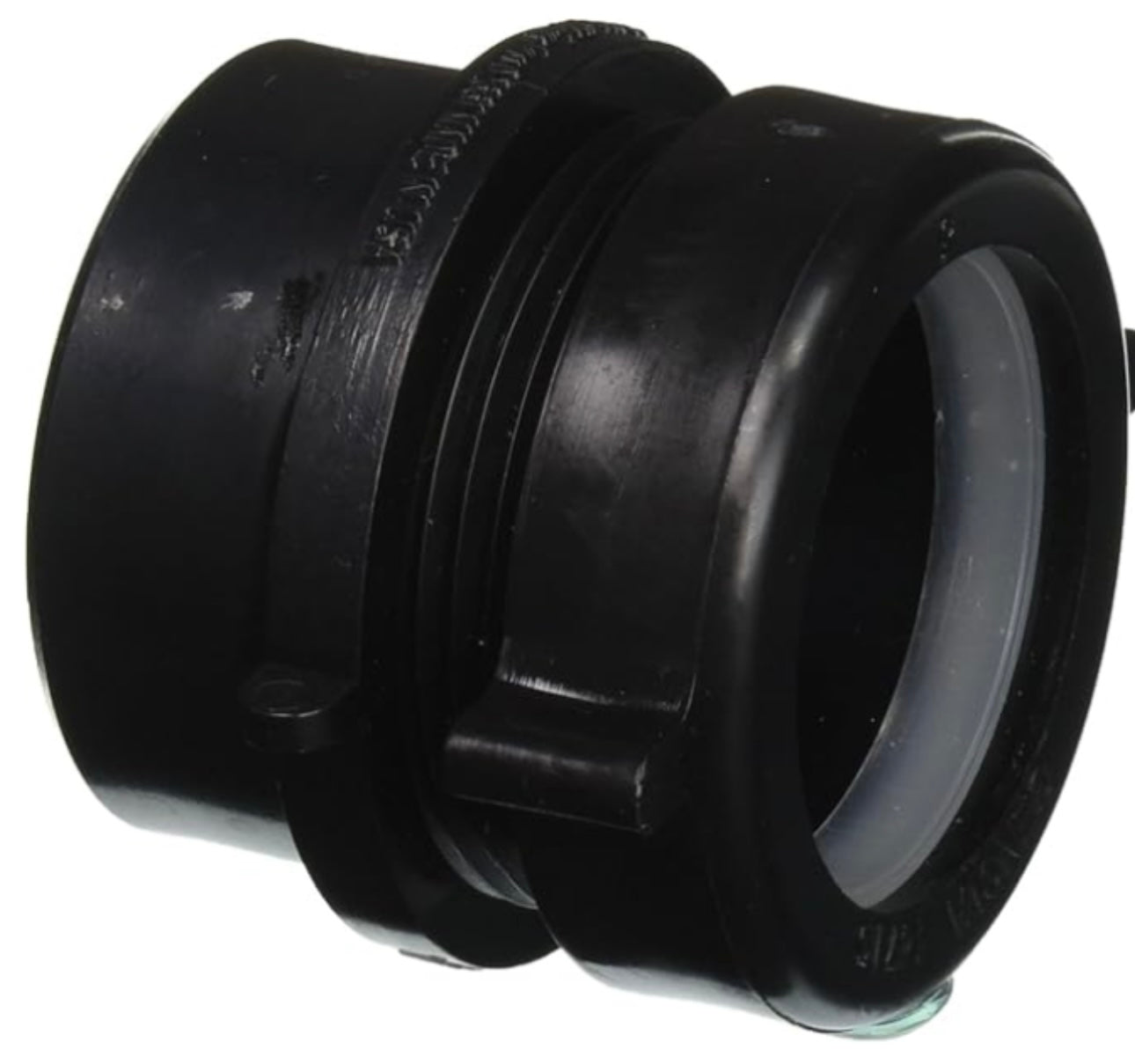 ABS DWV Trap Adapter Female with Washer/P-Nut 1 1/2" x 1 1.4" 1 1/2 inch