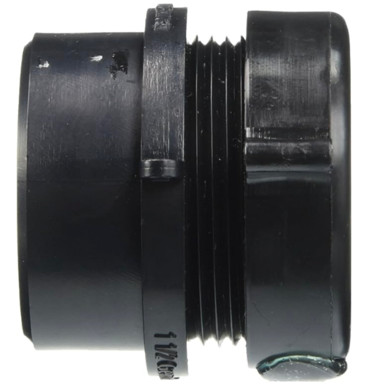 ABS DWV Trap Adapter Female with Washer/P-Nut 1 1/2" x 1 1.4" 1 1/2 inch