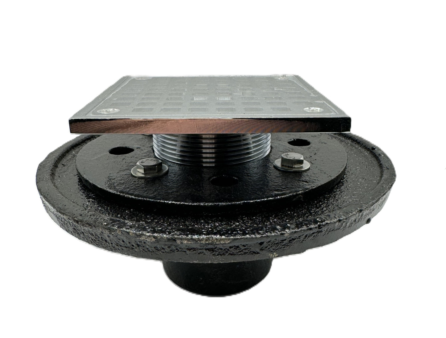 4x2" Cast Iron Floor Drain – Magnum Plumbing Wholesale | UPC certified fitting for ABS/DWV plumbing systems