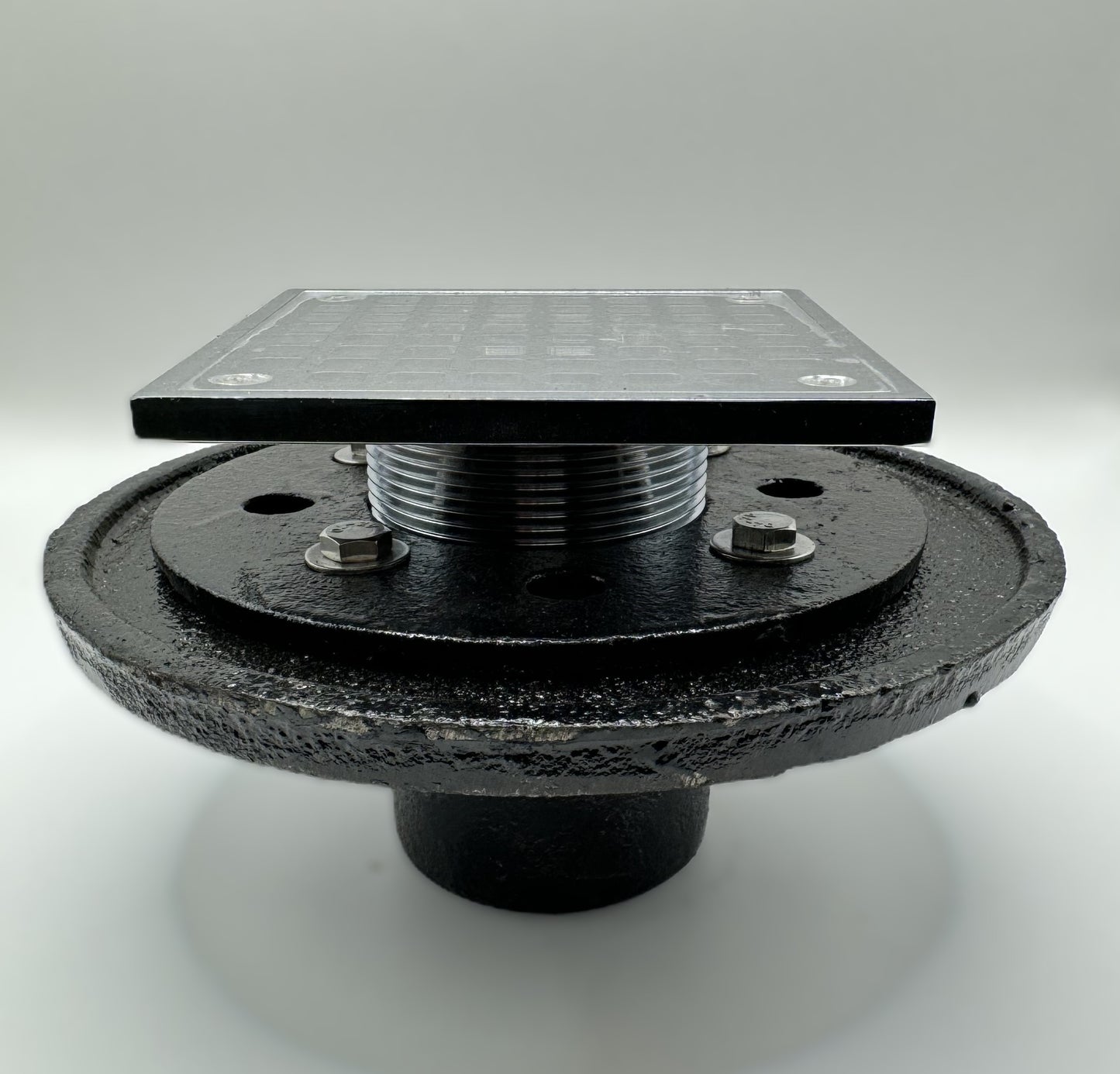 4x3" Cast Iron Floor Drain – Magnum Plumbing Wholesale | UPC certified fitting for ABS/DWV plumbing systems