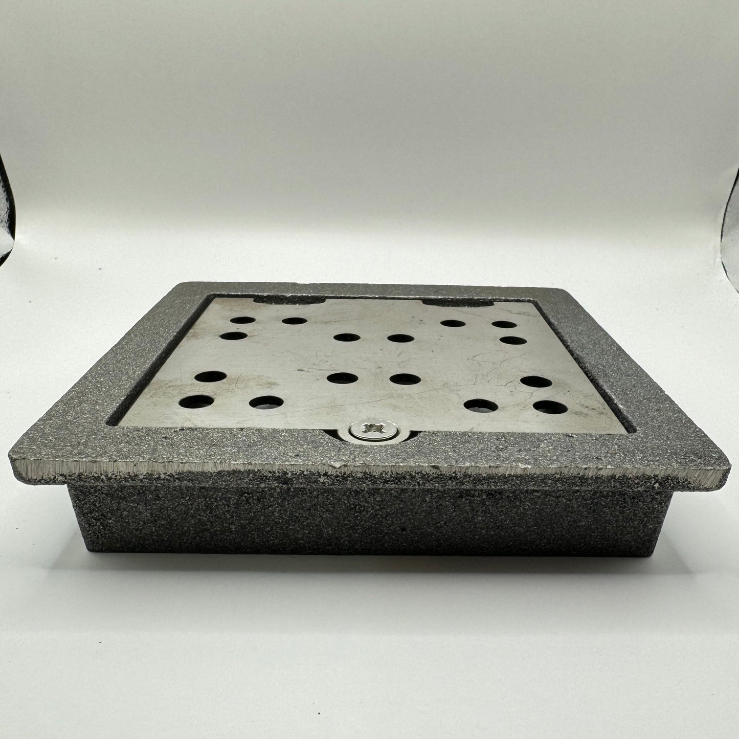 6.5 Square Cast Iron Drain with Cover(Durable Cast Iron Floor Drains for Commercial & Residential Use)
