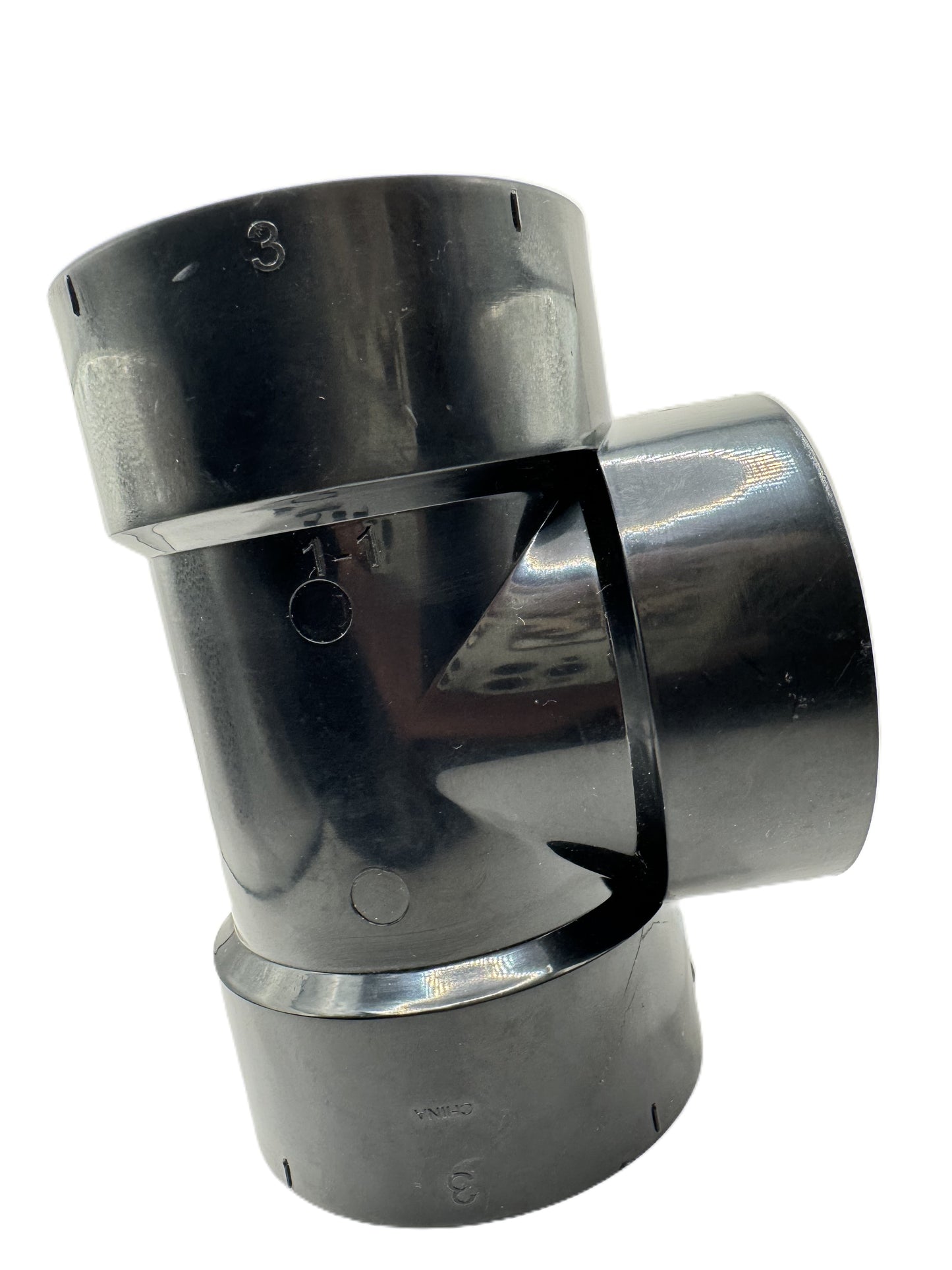 3"ABS Flush Cleanout Tee– Magnum Plumbing Wholesale | UPC certified fitting for ABS/DWV plumbing systems