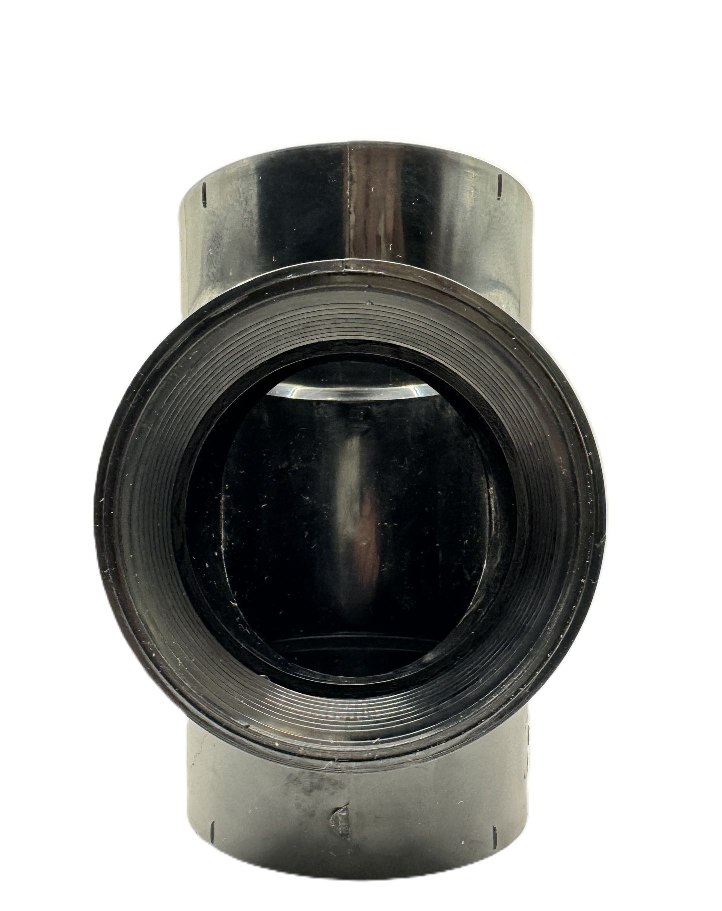 4" ABS Cleanout Tee with Plug ABS DWV Test Tee– Magnum Plumbing Wholesale | UPC certified fitting for ABS/DWV plumbing systems