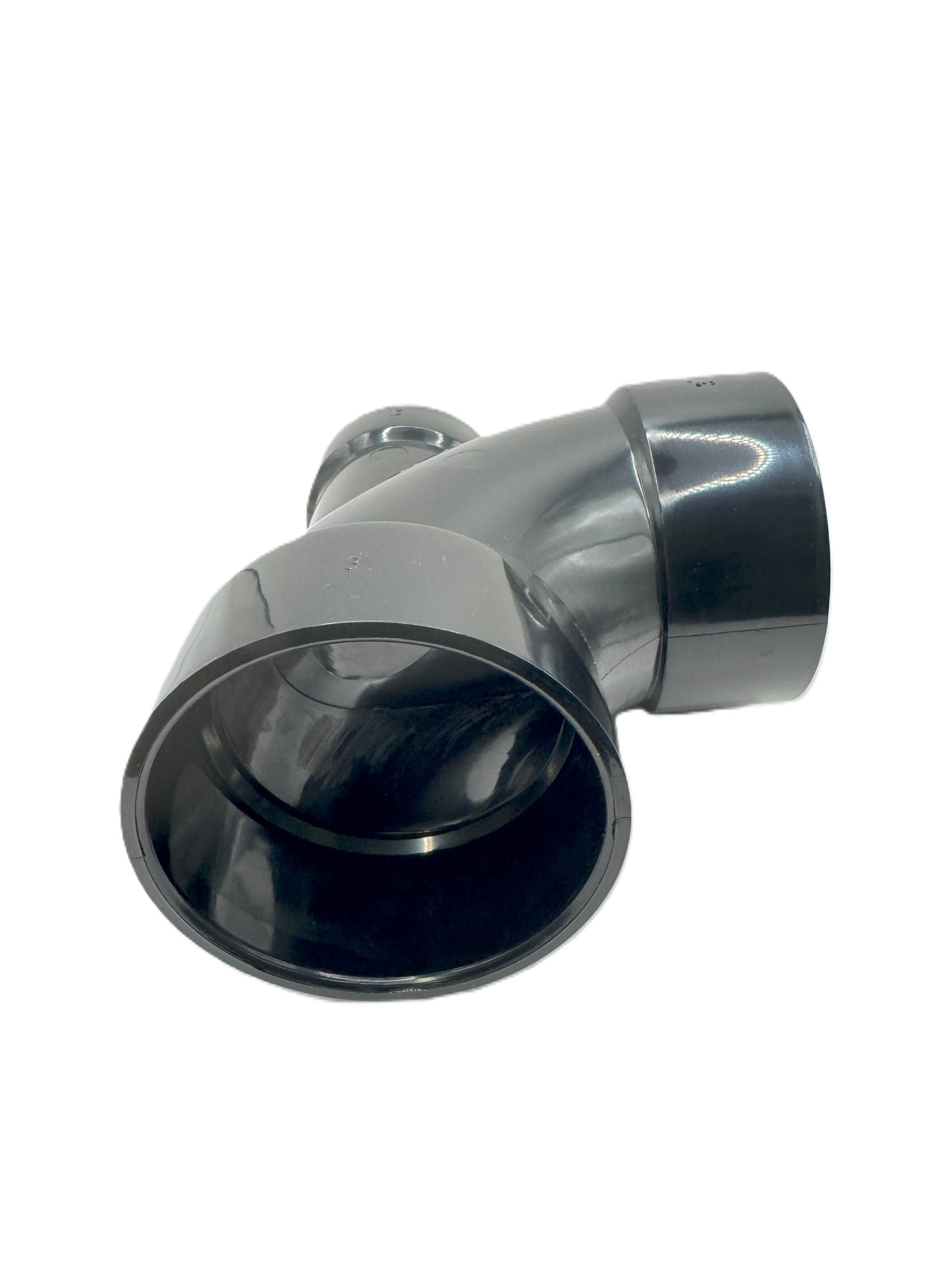 3x3x2 ABS DWV 90° Elbow with Low Heel Inlet – Magnum Plumbing Wholesale | UPC certified fitting for ABS/DWV plumbing systems