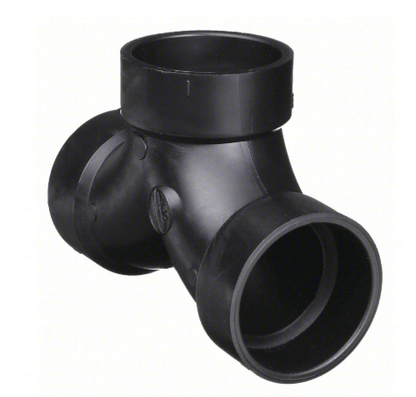 1.5" ABS  Double 1/4 Bend   – Magnum Plumbing Wholesale | UPC certified fitting for ABS/DWV plumbing systems