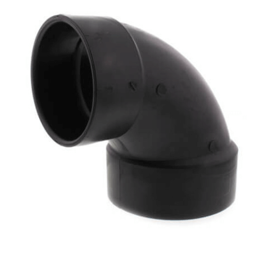 4x3 ABS DWV 90 Reducing Closet Elbow – Magnum Plumbing Wholesale | UPC certified fitting for ABS/DWV plumbing systems
