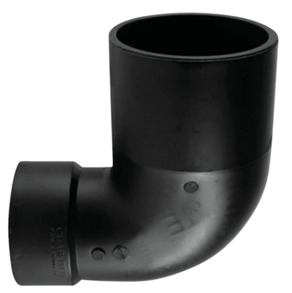 4x3 ABS 90° Street Closet Elbow- Magnum Plumbing Wholesale | UPC certified fitting for ABS/DWV plumbing systems
