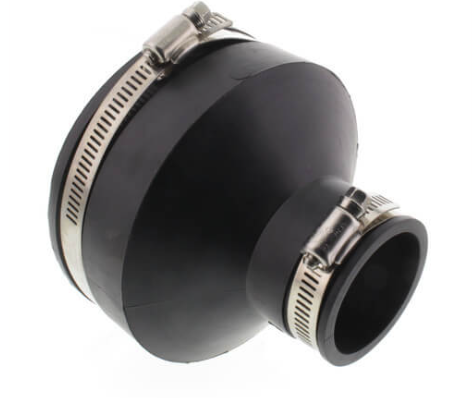 Flexible Coupling with Stainless Steel Clamps (Rubber Coupling)- IAPMO Classified, CSA