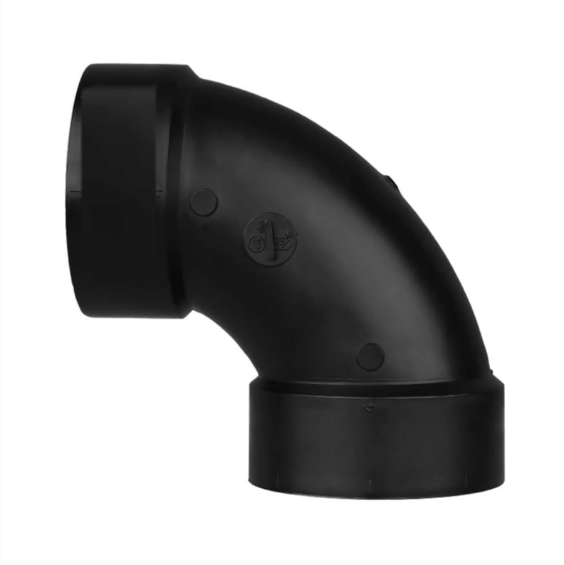 4" ABS 45° Elbow – Magnum Plumbing Wholesale | UPC certified fitting for ABS/DWV plumbing systems
