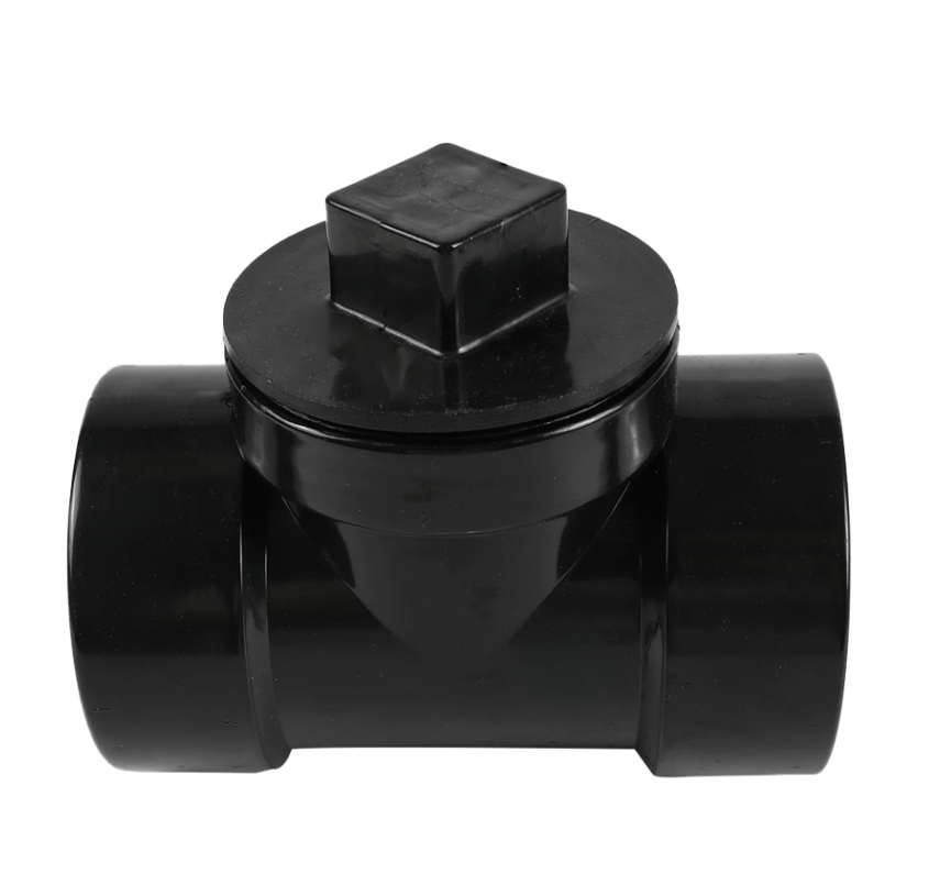4" ABS Cleanout Tee with Plug ABS DWV Test Tee– Magnum Plumbing Wholesale | UPC certified fitting for ABS/DWV plumbing systems 