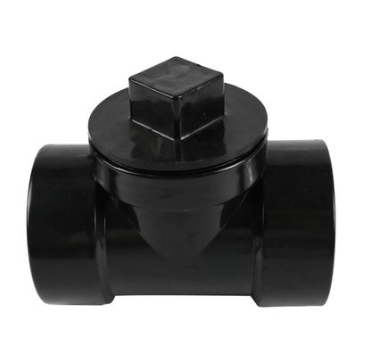 4" ABS Cleanout Tee with Plug ABS DWV Test Tee– Magnum Plumbing Wholesale | UPC certified fitting for ABS/DWV plumbing systems 