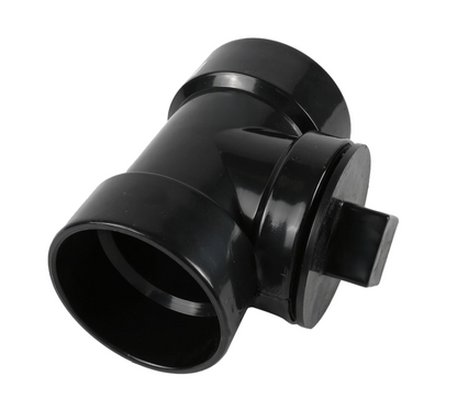 2" ABS Cleanout Tee with Plug ABS DWV Test Tee– Magnum Plumbing Wholesale | UPC certified fitting for ABS/DWV plumbing systems