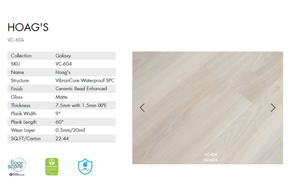 Vellichor Hardwood Floors VC-604  $3.29/SQ.FT  （Available in store）