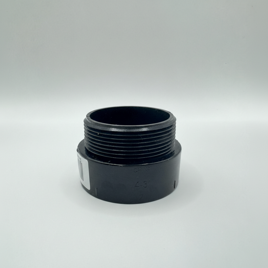 ABS DWV Male Adapter | 1-1/2" to 4" Sizes | Magnum Plumbing Wholesale