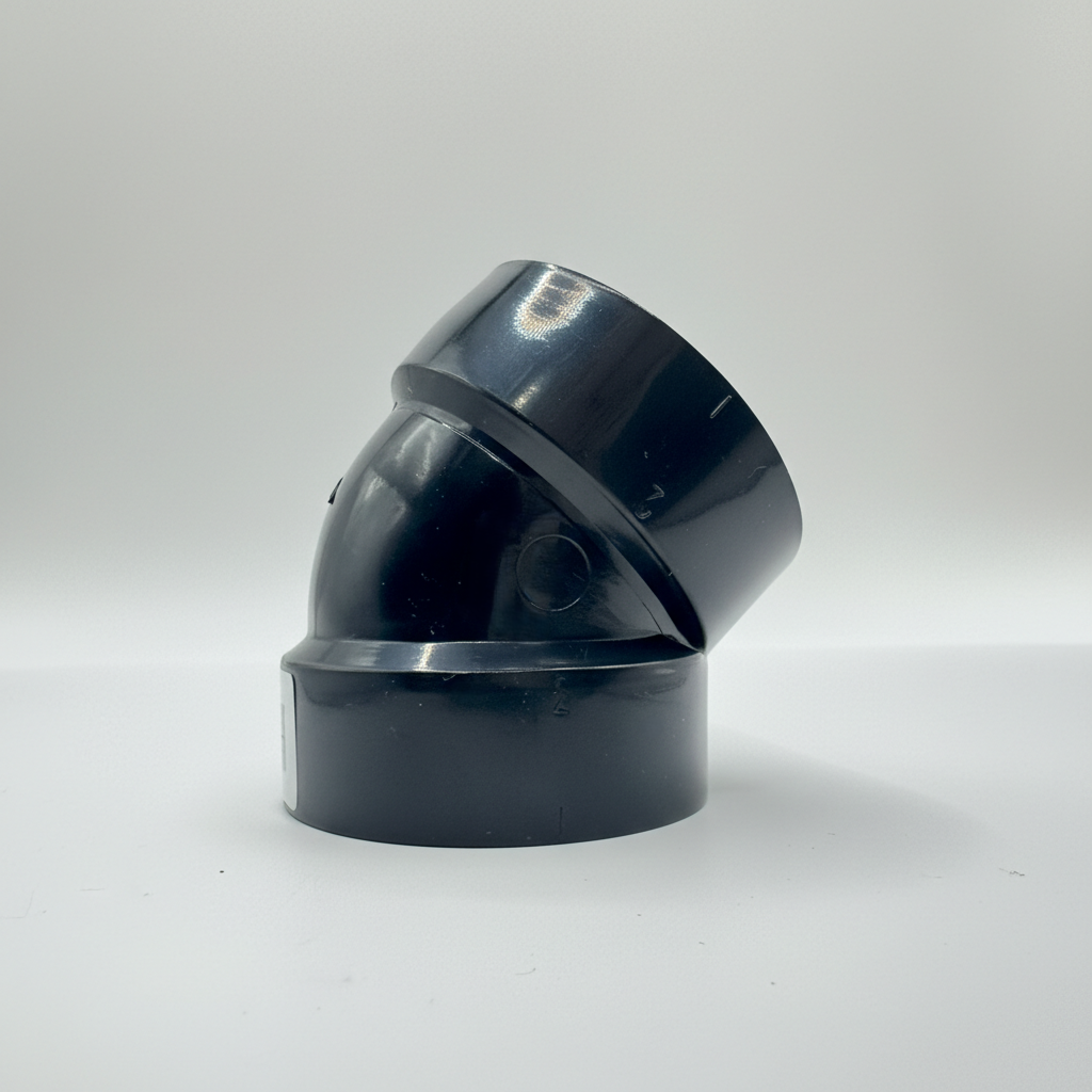 ABS DWV 22.5° Elbow– Magnum Plumbing Wholesale | UPC certified fitting for ABS/DWV plumbing 