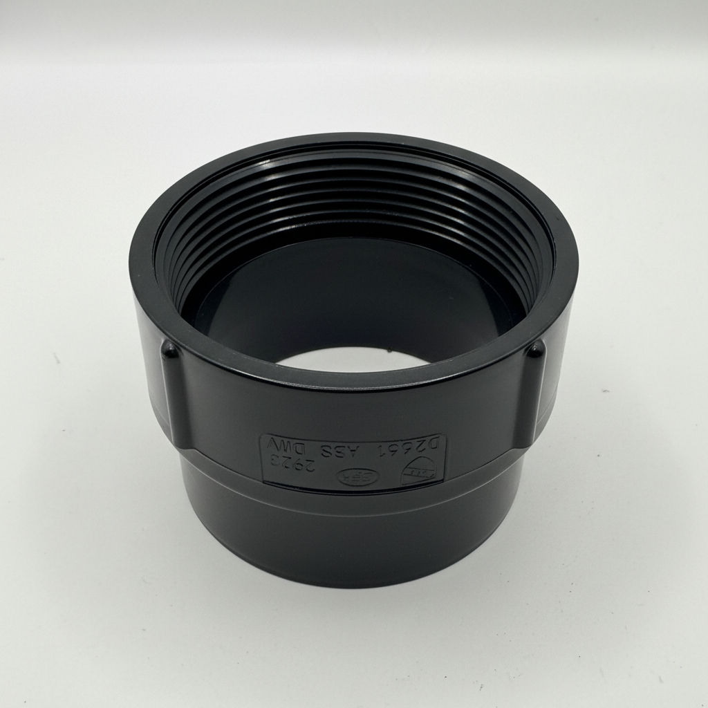 ABS  Cleanout Adapter with  Plug– Magnum Plumbing Wholesale | UPC certified fitting for ABS/DWV plumbing systems