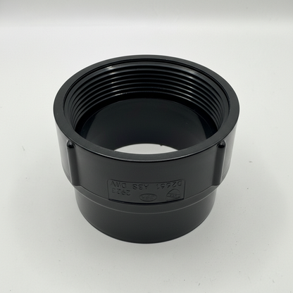 ABS  Cleanout Adapter with  Plug– Magnum Plumbing Wholesale | UPC certified fitting for ABS/DWV plumbing systems