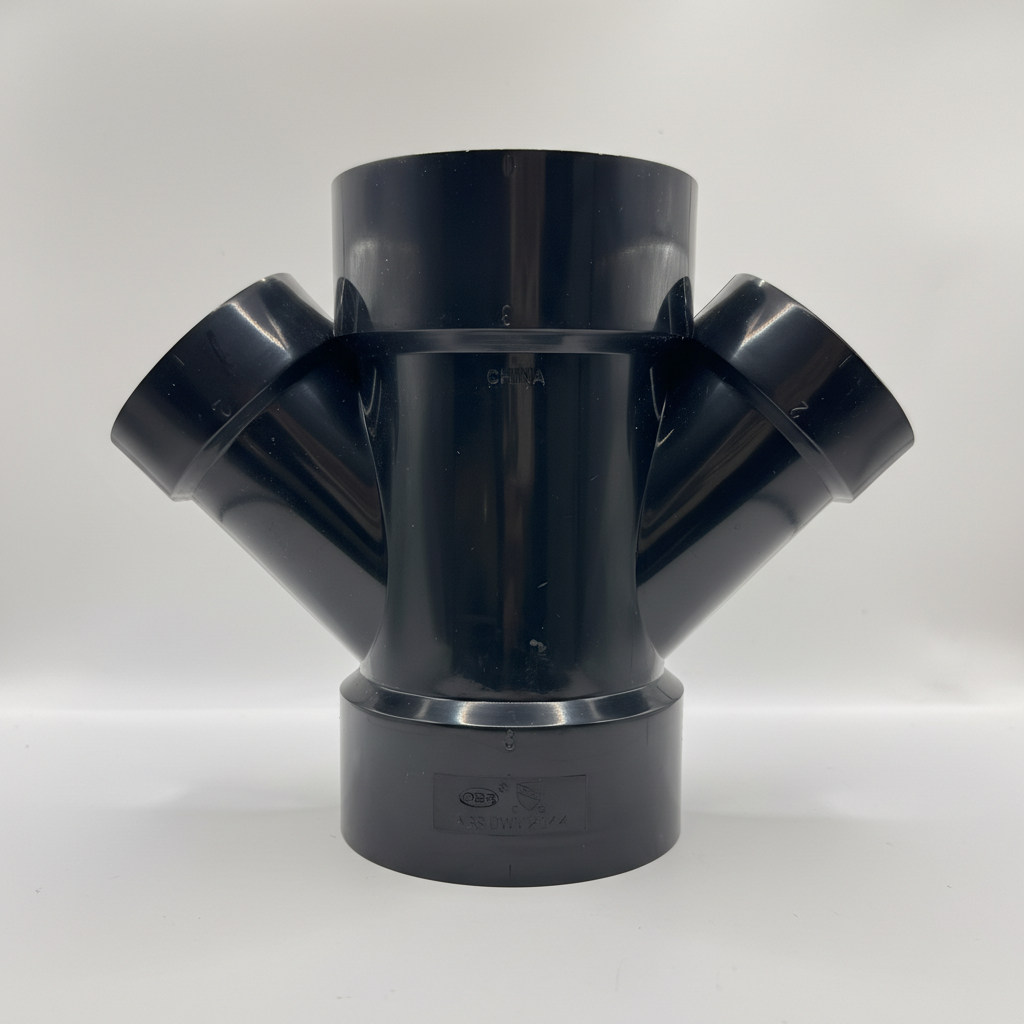 3x3x2x2 ABS Double WYE Reducing  – Magnum Plumbing Wholesale | UPC certified fitting for ABS/DWV plumbing systems