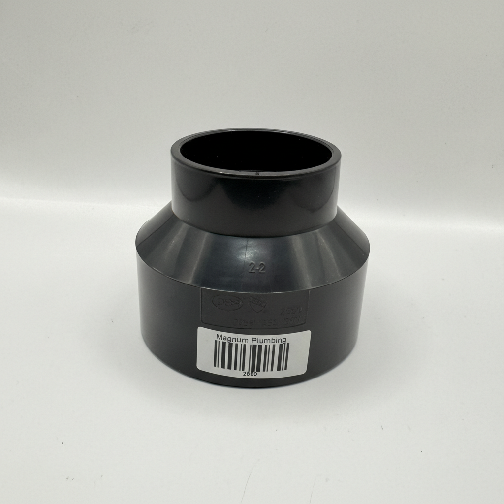 ABS DWV Pipe Increaser Reducer – Magnum Plumbing Wholesale | UPC certified fitting for ABS/DWV plumbing systems