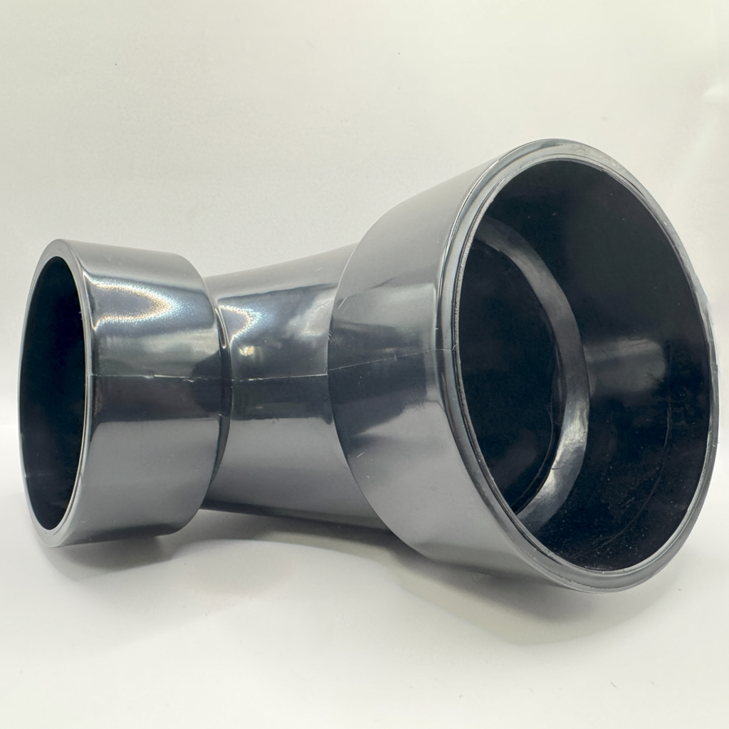 4x3 ABS DWV 90 Reducing Closet Elbow – Magnum Plumbing Wholesale | UPC certified fitting for ABS/DWV plumbing systems