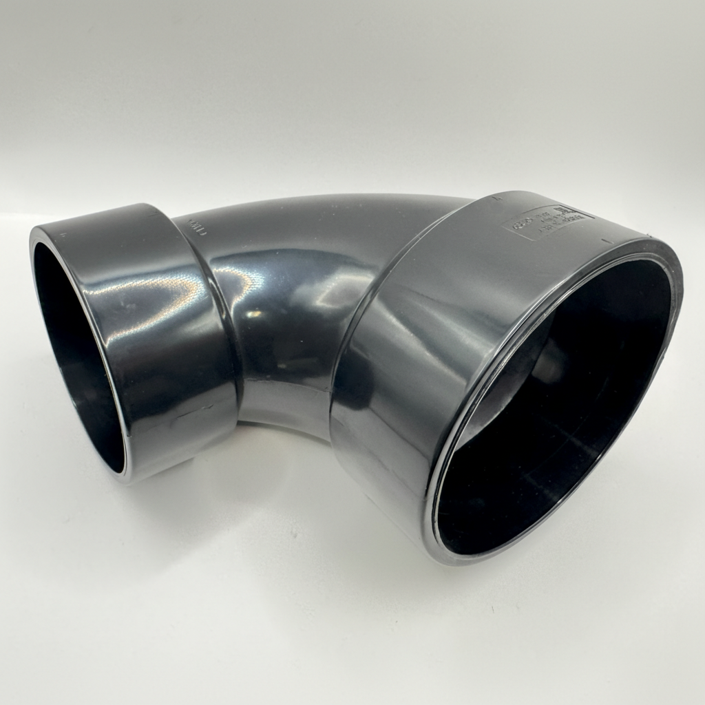 4x3 ABS DWV 90 Reducing Closet Elbow – Magnum Plumbing Wholesale | UPC certified fitting for ABS/DWV plumbing systems