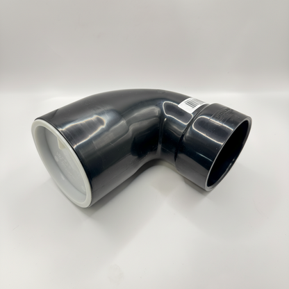 4x3 ABS 90° Street Closet Elbow- Magnum Plumbing Wholesale | UPC certified fitting for ABS/DWV plumbing systems