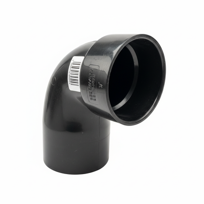 4x3 ABS 90° Street Closet Elbow- Magnum Plumbing Wholesale | UPC certified fitting for ABS/DWV plumbing systems