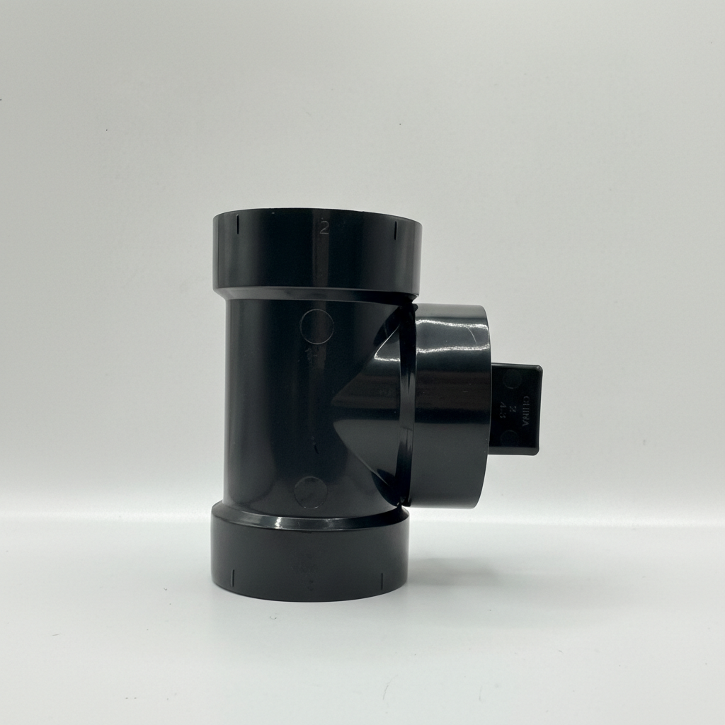 ABS Cleanout Tee with Plug ABS DWV Test Tee– Magnum Plumbing Wholesale | UPC certified fitting for ABS/DWV plumbing systems