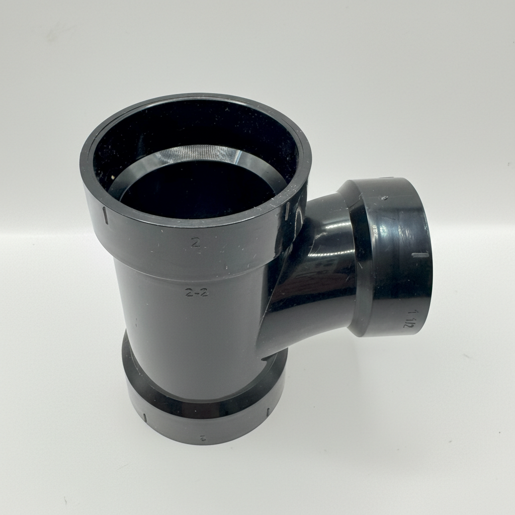 ABS Sanitary Tee – Magnum Plumbing Wholesale | UPC certified fitting for ABS/DWV plumbing 