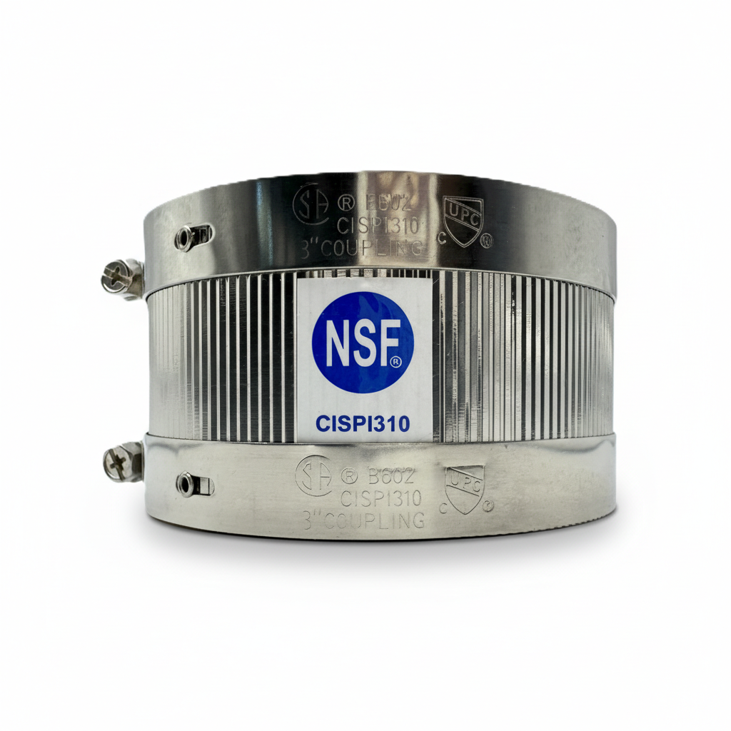 NSF No Hub Coupling– Magnum Plumbing Wholesale | UPC certified fitting for ABS/DWV plumbing 