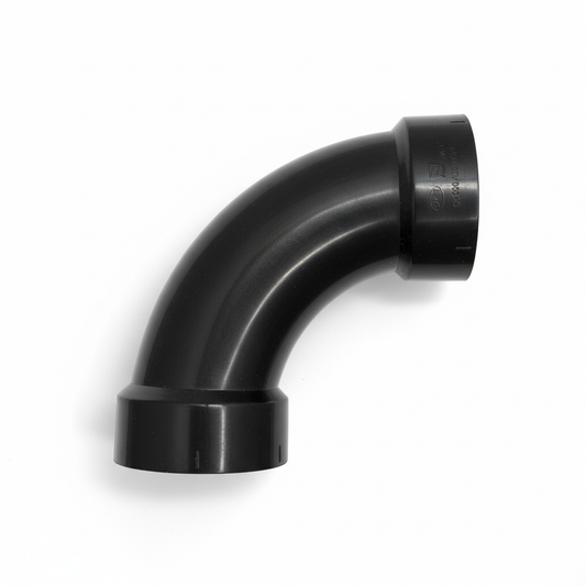 ABS Long Sweep 90° Elbow – Magnum Plumbing Wholesale | UPC certified fitting for ABS/DWV 