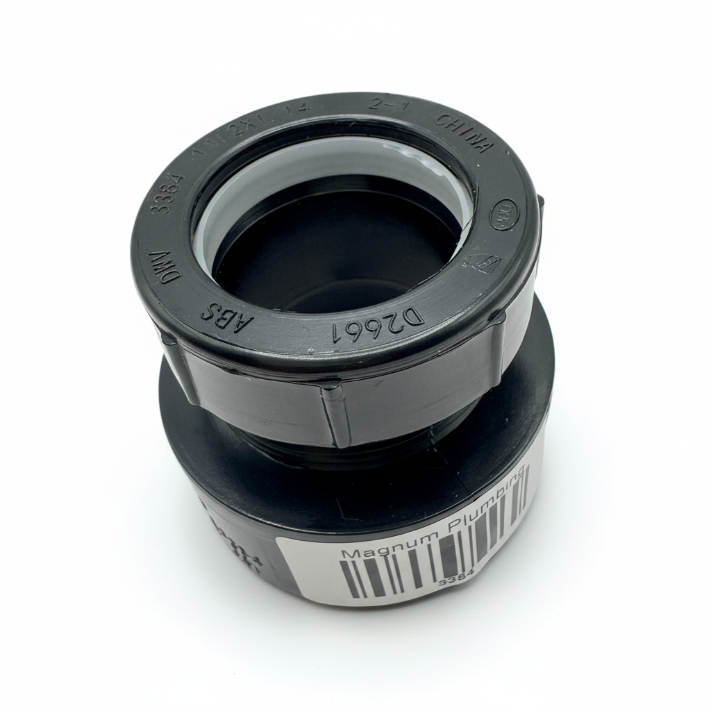 ABS Trap Adapter Female – Magnum Plumbing Wholesale | UPC certified fitting for ABS/DWV plumbing 