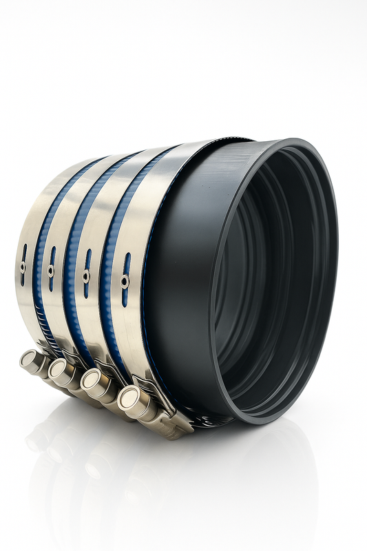 Heavy Duty No Hub Coupling– Magnum Plumbing Wholesale | UPC certified fitting for ABS/DWV plumbing systems