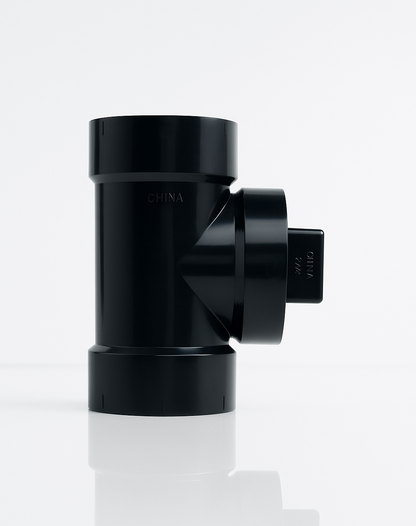ABS Cleanout Tee with Plug ABS DWV Test Tee– Magnum Plumbing Wholesale | UPC certified fitting for ABS/DWV plumbing systems