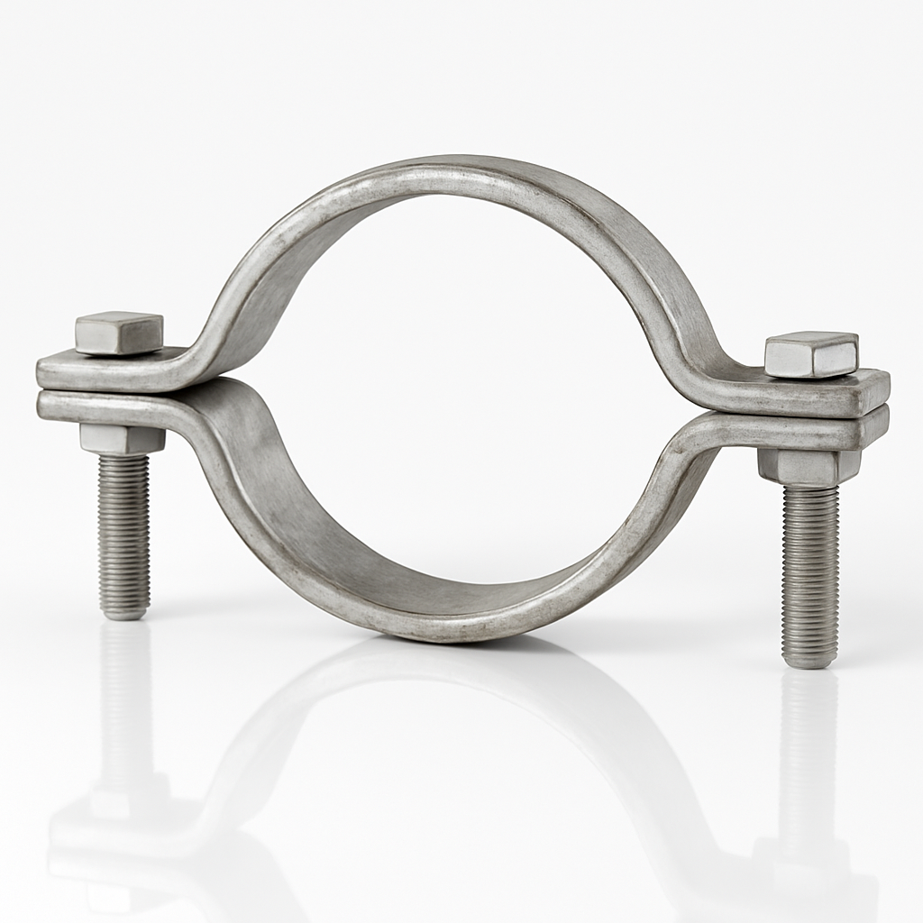 Galvanized Short Arm Riser Clamp, Available in 2