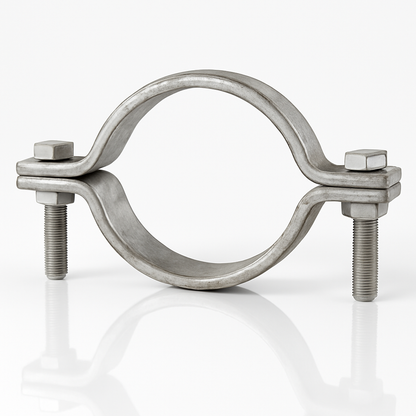 Galvanized Short Eared Riser Clamp – Magnum Plumbing Wholesale | UPC certified fitting for ABS/DWV plumbing systems