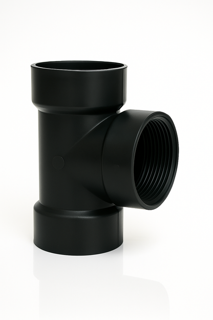  ABS Cleanout Tee with Plug ABS DWV Test Tee– Magnum Plumbing Wholesale | UPC certified fitting for ABS/DWV plumbing systems