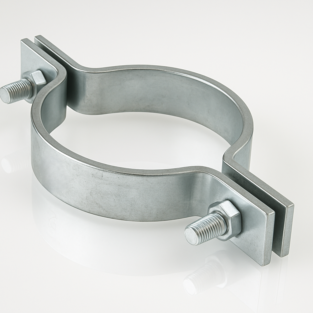 Galvanized Short Arm Riser Clamp, Available in 2