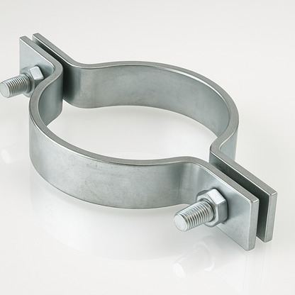 Galvanized Short Eared Riser Clamp – Magnum Plumbing Wholesale | UPC certified fitting for ABS/DWV plumbing systems